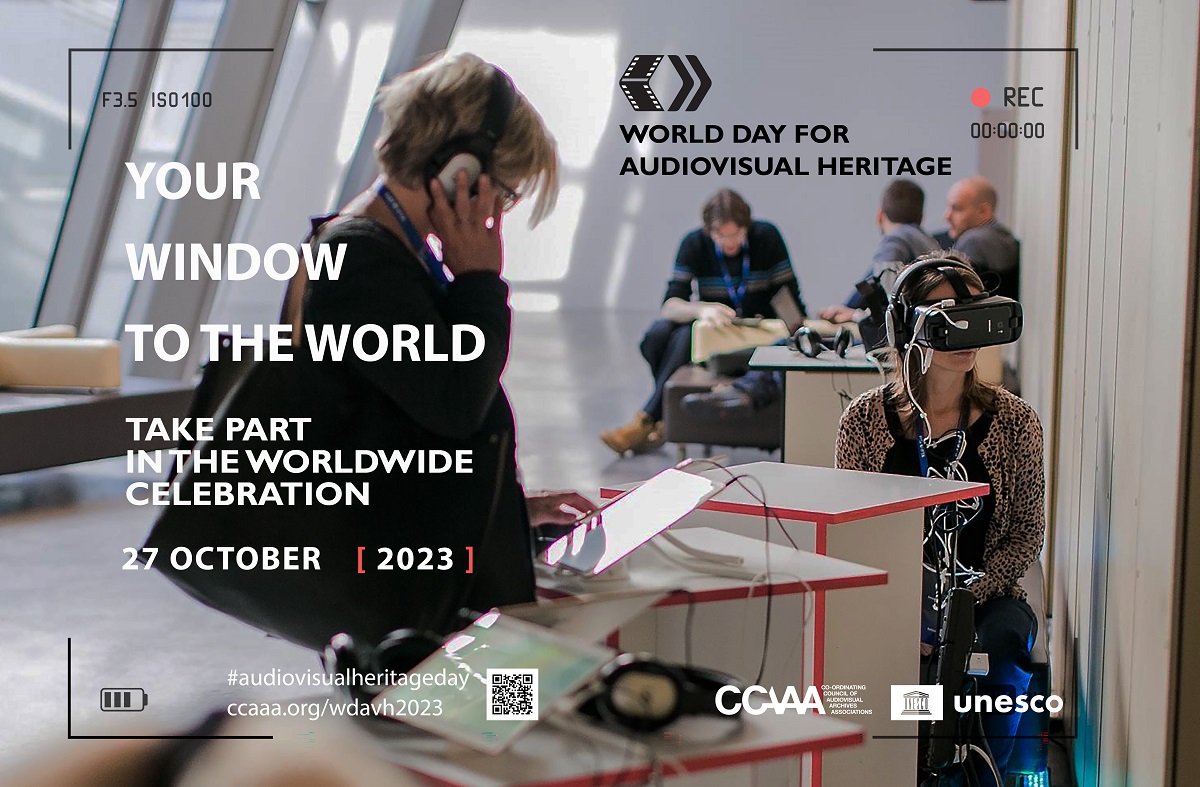 CCAAA - 2023 World Day for Audiovisual Heritage