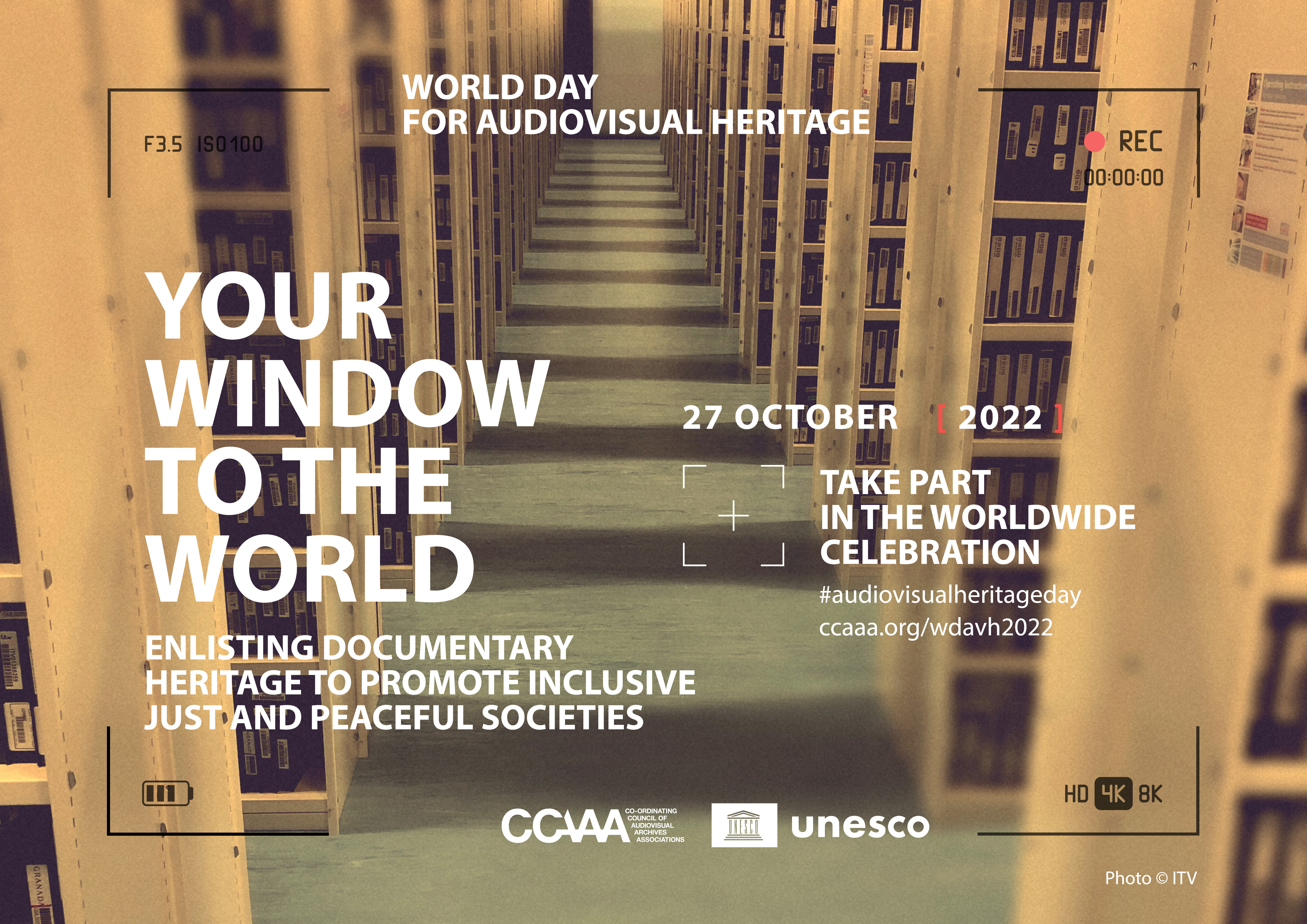 CCAAA - 2022 World Day for Audiovisual Heritage